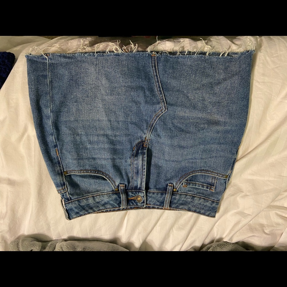 Jean skirt